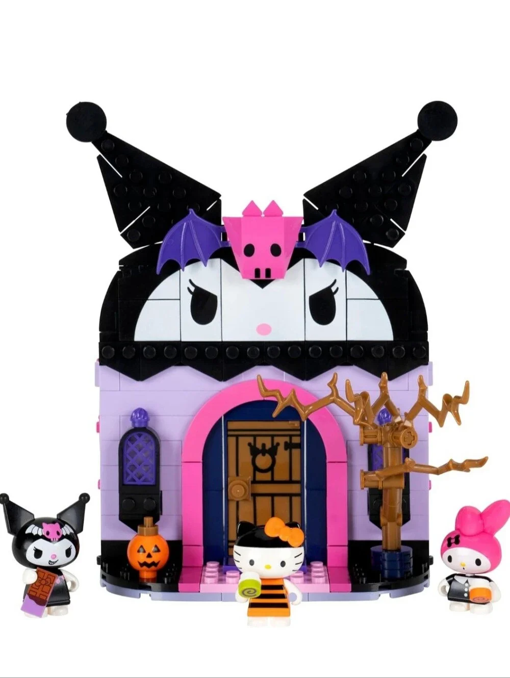 Hello Kitty & Friend Sanrio BLDR Kuromi Haunted House 359 Piece Building Puzzle